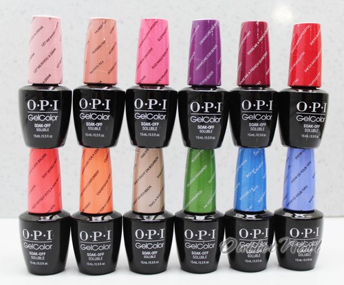 Opi soak off gelcolor new - opi, soak-off