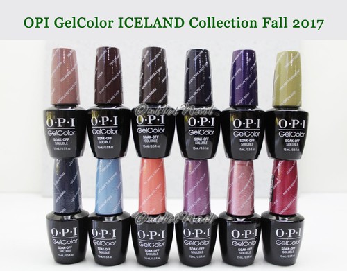 Opi soak off gelcolor iceland - gelcolor,