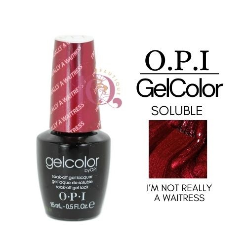 Opi gelcolor soak off soluble - gelcolor,